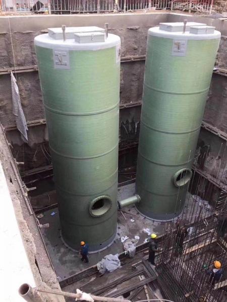 苗栗县重庆OPPO智能生态科技园安装一体化污水提升泵